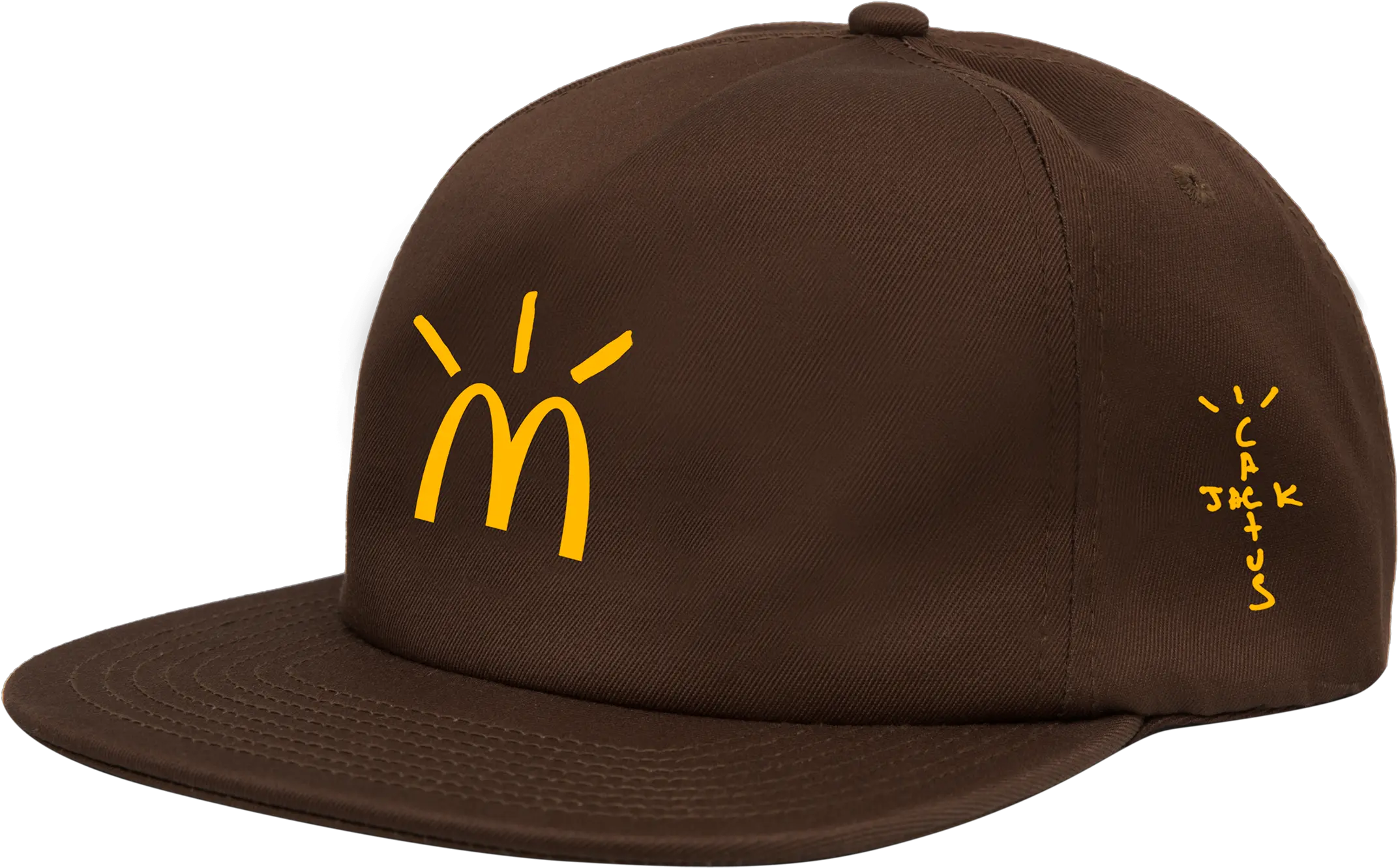 Travis Scott X Mcdonaldu0027s How A Burger Order Becomes Travis Scott Mcds Hat Png Gq Logo