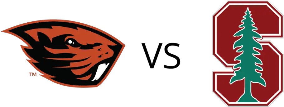 Osu Vs Stanford Football With Dasher Hpe U0026 Aruba Clipart Oregon State Beavers Png Stanford Logo Transparent