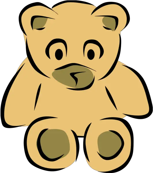 Stylized Teddy Bear Png Svg Clip Art For Web Download Non Living Things Png Teddy Bear Icon