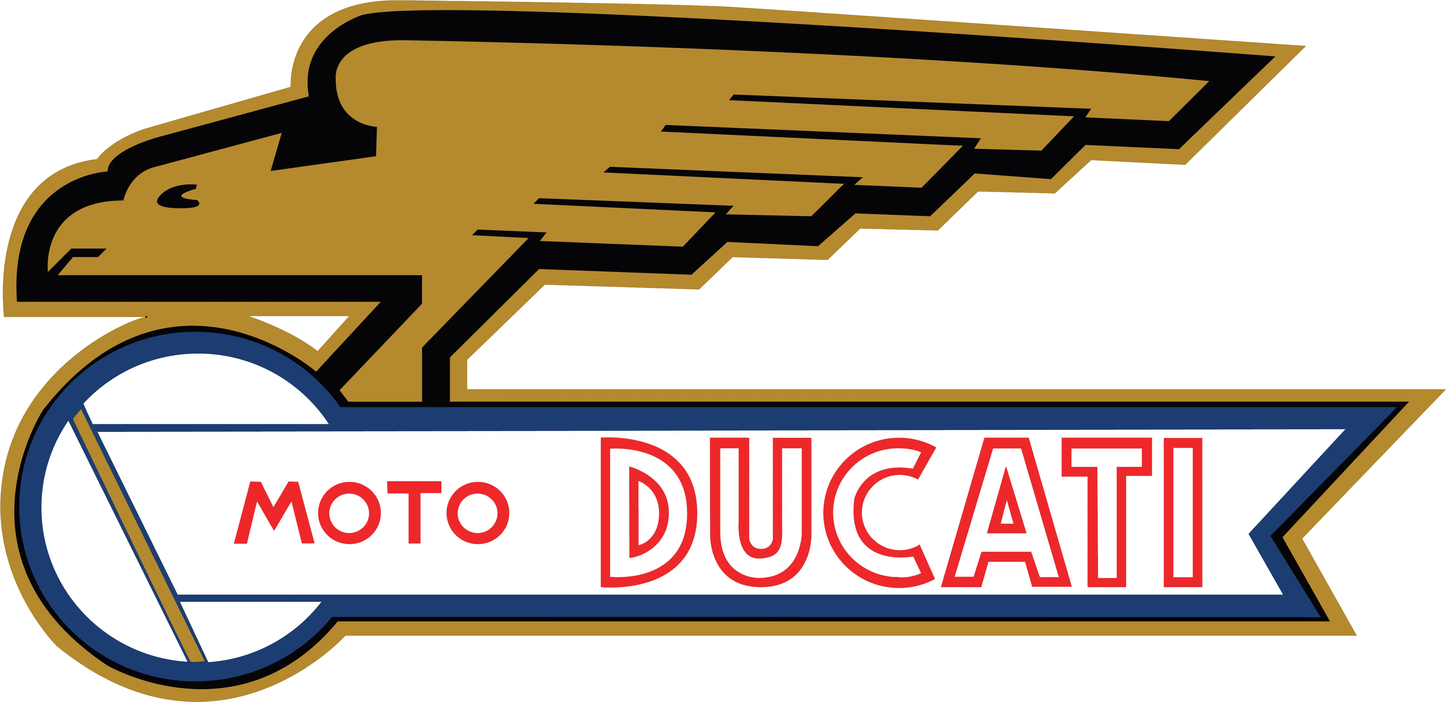 Ducati Moto Motorcycle Bike Retro Vintage Logo Racing Vinyl Moto Ducati Logo Png Retro Logo