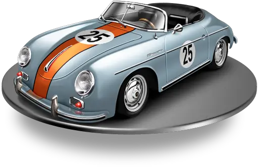 Porsche Speedster Icons Porshe Png Antiguo Muscle Car Icon