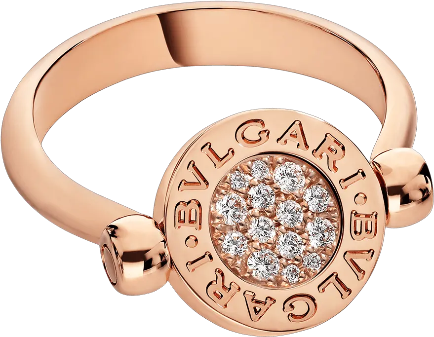 Bvlgari Rose Gold Ring 350902 Solid Png Versace Icon Chain Necklace