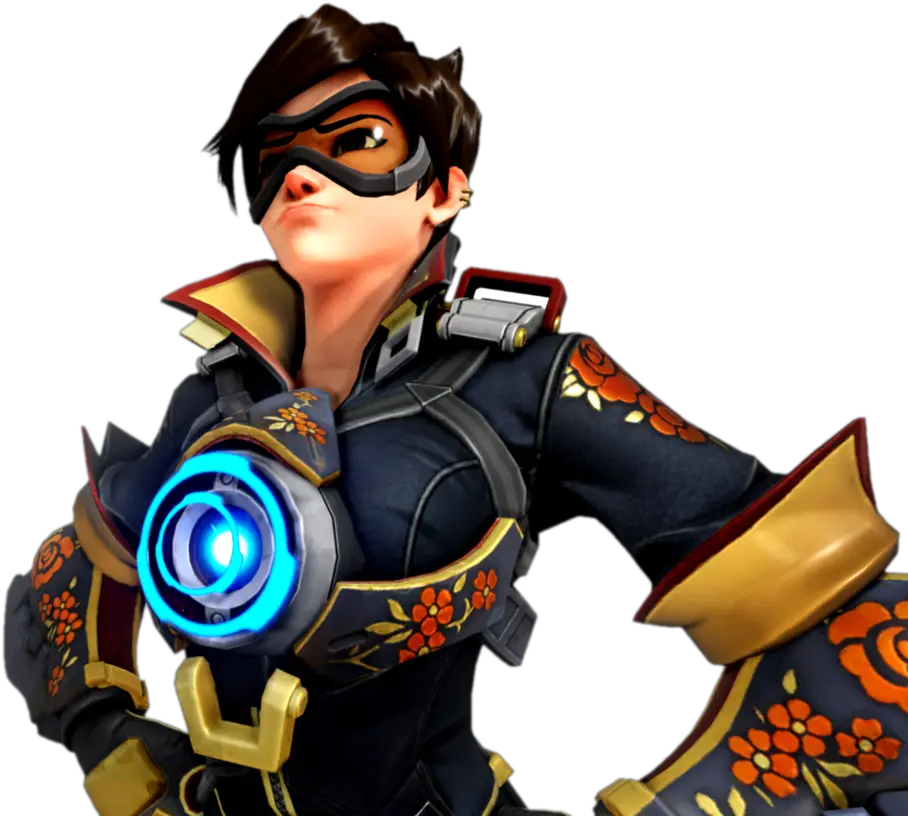 Overwatch Rose Tracer Render Overwatch Tracer Rose Skin Overwatch Tracer Rose Skin Png Tracer Png