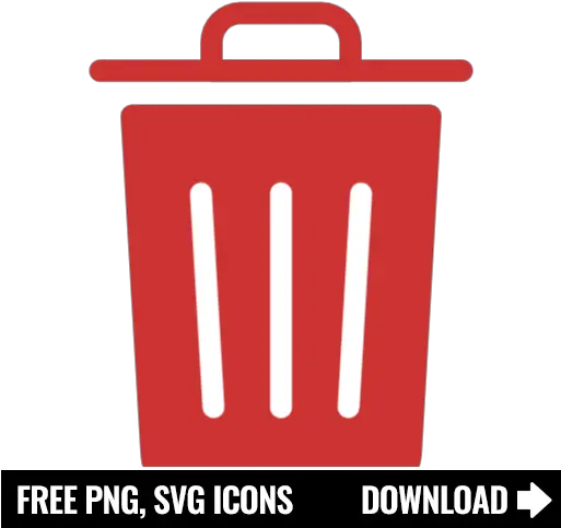 Free Garbage Bin Icon Symbol Png Svg Download Failure Icon Png Trash Icon Png Transparent Background