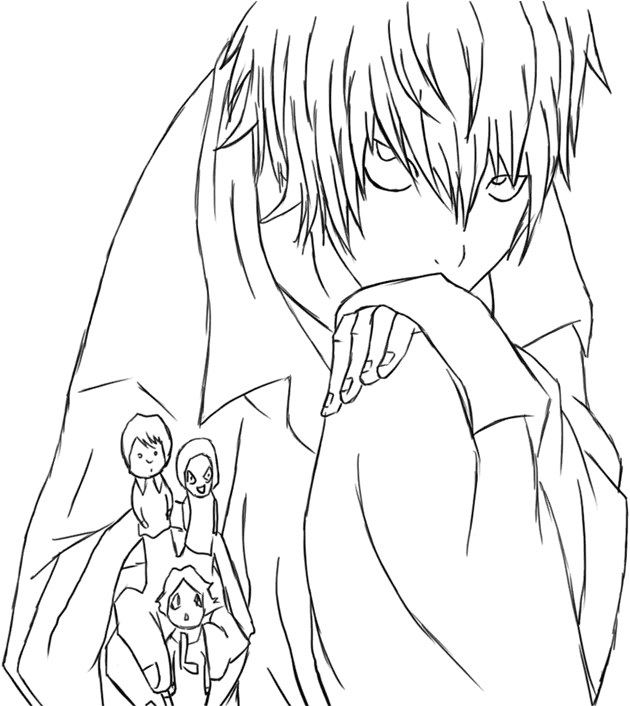 Learn How To Draw Near Near Death Note Drawing Easy Png Death Note Png