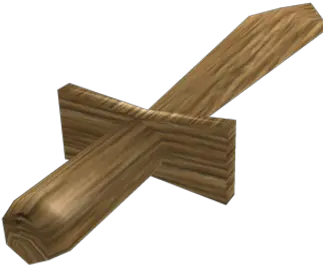 Wooden Sword Hero Havoc Wiki Fandom Wooden Sword Roblox Png Wood Cross Png