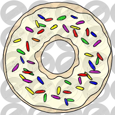 Donut Picture For Classroom Therapy Use Great Donut Clipart Doughnut Png Donut Clipart Png