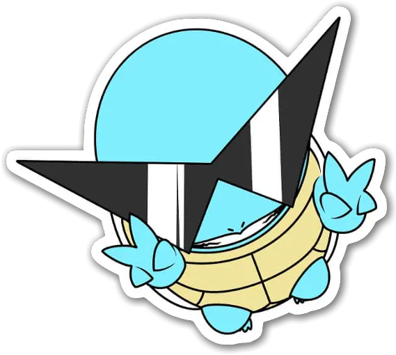 Buy Squirtle Die Cut Stickers Stickerapp Squirtle Stickers Png Squirtle Icon