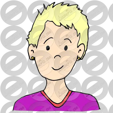 Short Hair Picture For Classroom Therapy Use Great Short Cartoon Png Short Hair Png