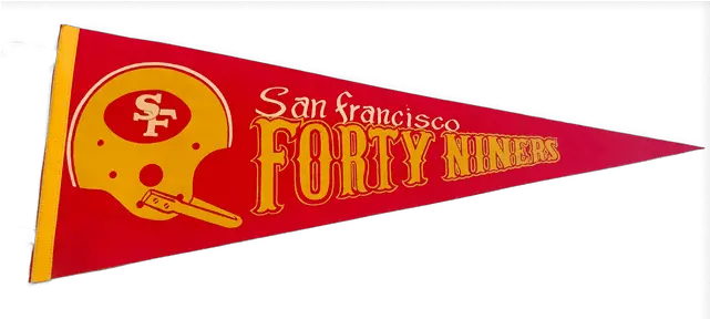 San Francisco 49ers Felt Football Language Png Nfl Logo Font