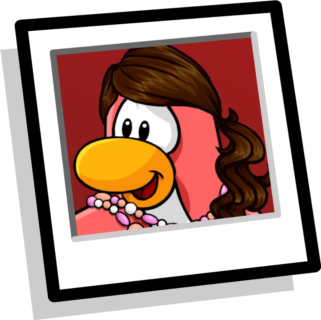 Download Lucy Red Carpet Giveaway Icons Club Penguin Picture Frame Png Lucy Icon