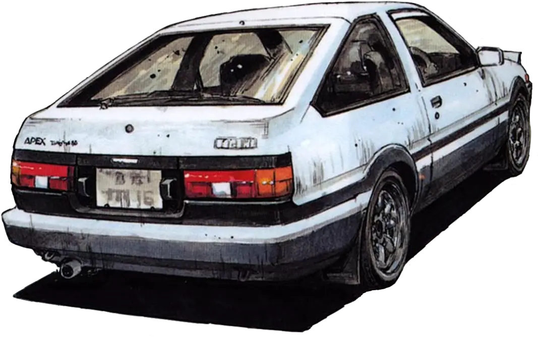 Download Hd Transparent Initial D Ae86 Transparent Initial D Png Initial D Png