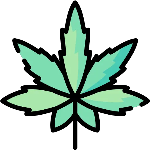 Marijuana Free Nature Icons Marijuana Icon Vector Png Pot Leaf Icon