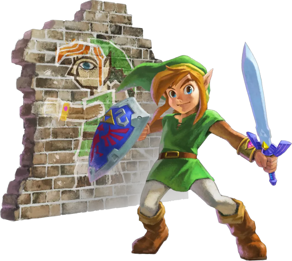 Legend Of Zelda A Link Between Worlds Link Between Worlds Link Art Png Link Zelda Png