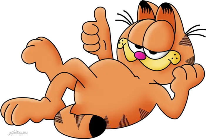 Garfield Cartoon Transparent Images Png Mart Happy Garfield Transparent