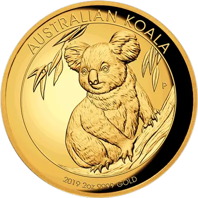 Koala 2 Oz Emkcom 2020 Australian Koala 5oz Silver Proof High Relief Coin Png Koala Png