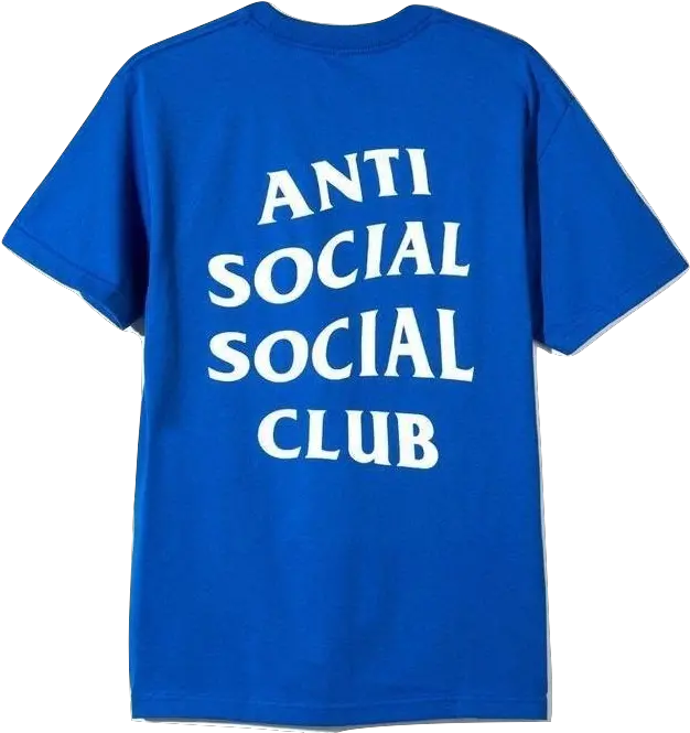 Anti Social Club Logo Tee 2 Short Sleeve Png Anti Social Social Club Logo