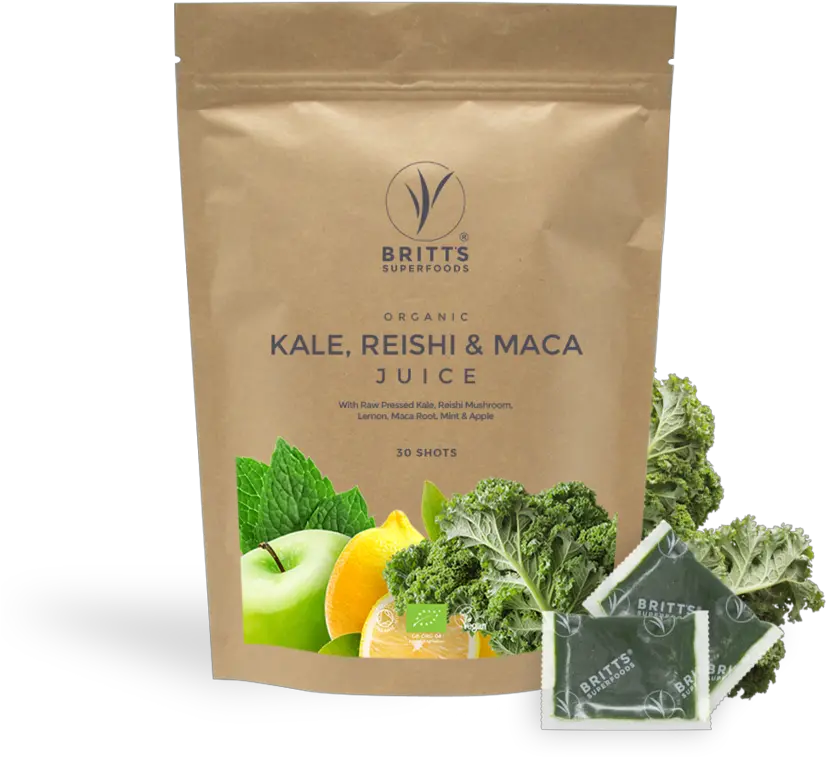 Frozen Kale Juice Shots I Brittu0027s Superfoods Png