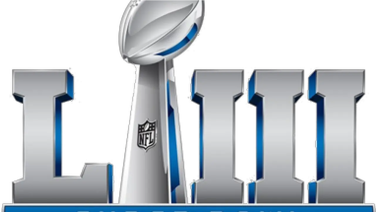 Super Bowl Trophy 2019 Transparent Png Super Bowl Logo 2019 Lombardi Trophy Png