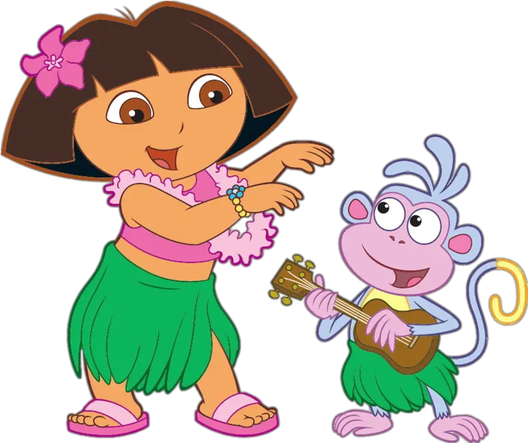 Check Out This Transparent Dora The Explorer And Boots Png