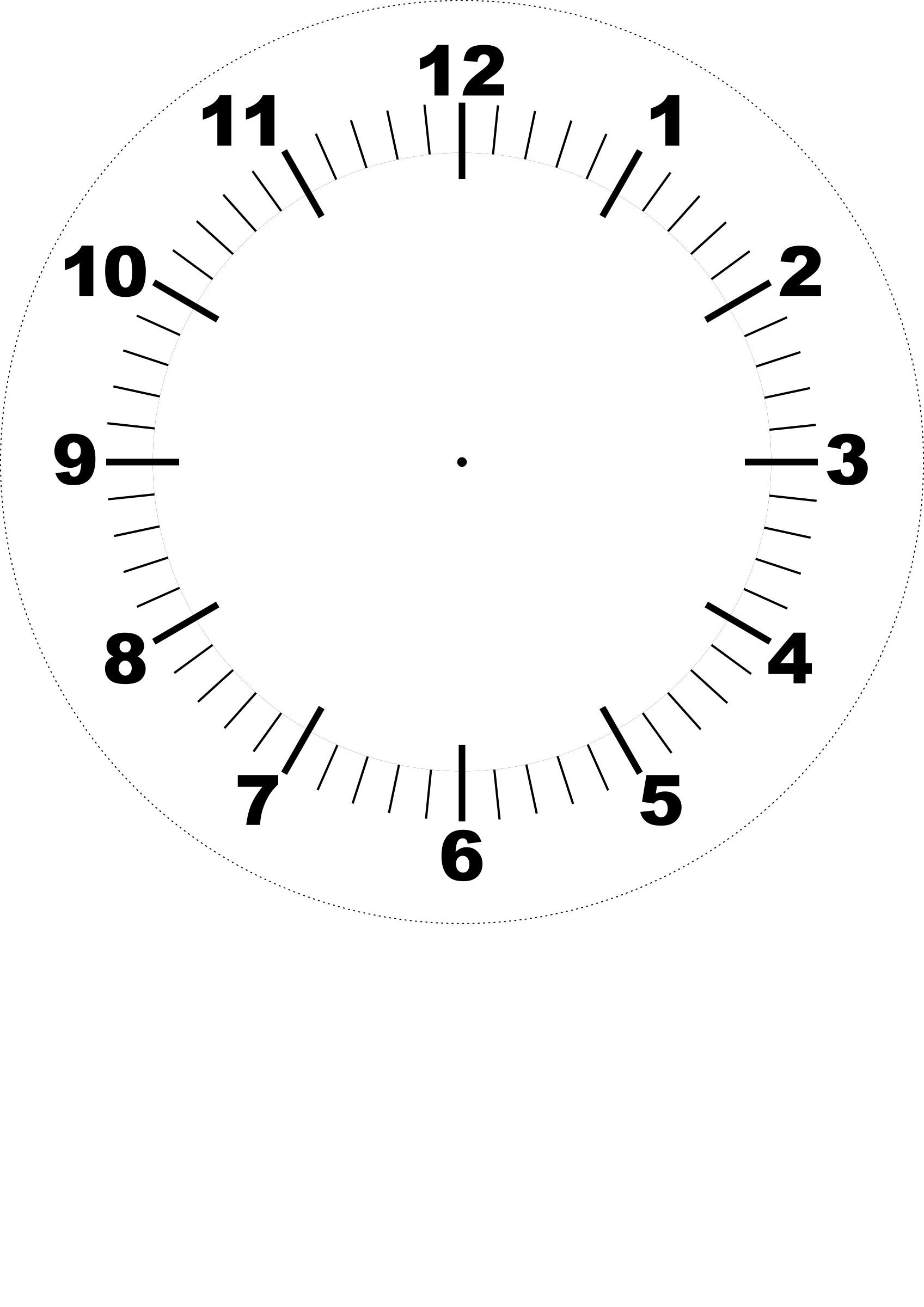 Clock Png Black And White