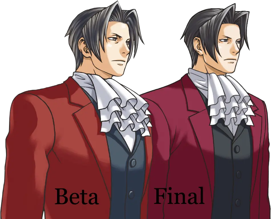 Heres Aai Beta Miles And Next Fictional Character Png Miles Edgeworth Icon