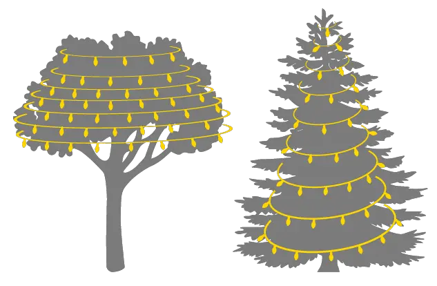 Christmas Tree Light Installation Pine Tree Silhouette Pine Tree Clip Art Black And White Png Christmas Tree Silhouette Png