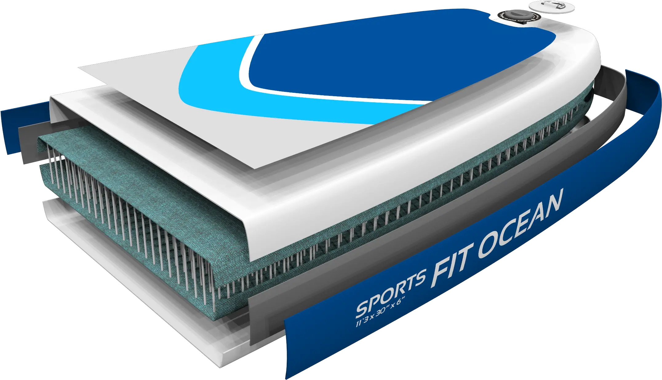 2019 Fit Ocean Sports 11u00273u2033 Up To 110kgsports Suppama Hard Png Wii Sports Logo