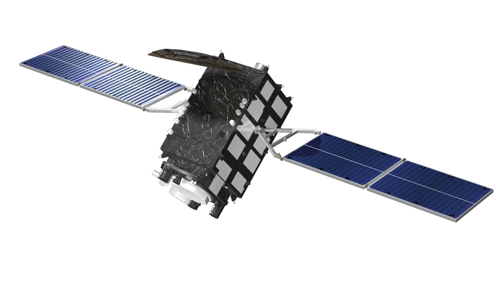 Qzs Type 8 With No Background Satellite Transparent Background Png Satellite Transparent Background