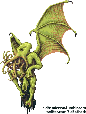 C Is For Cthulhu Hp Lovecraft Png Transparent Full Size Dragon Cthulhu Png