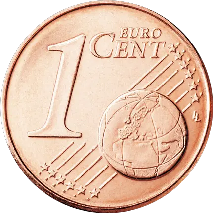 1 Cent Coin Eu Serie Spain 1 Cent Coin Png Cent Png