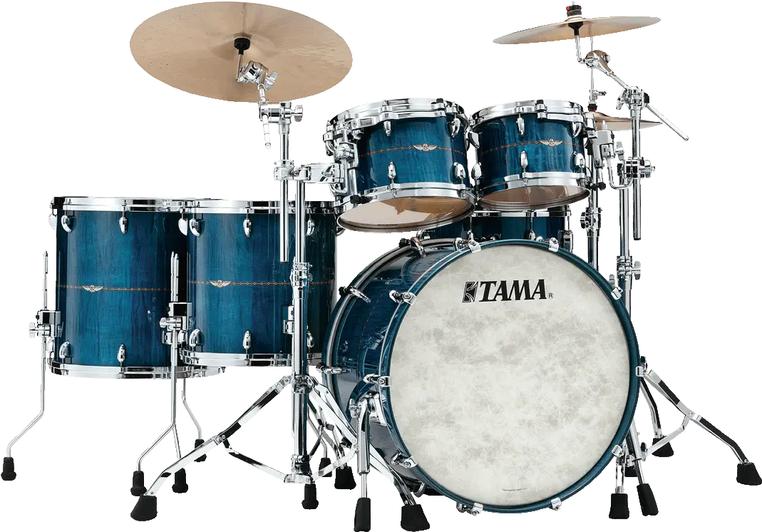 Drum Kits Tama Drum Set Blue Png Drum Kit Png