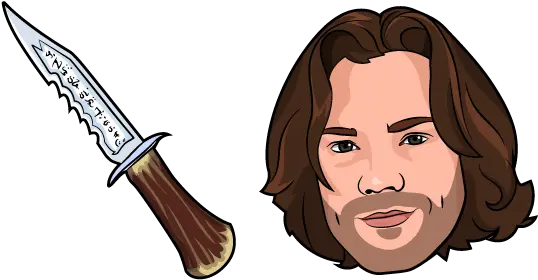 Supernatural Sam Winchester Cursor U2013 Custom Browser Cartoon Png Dean Winchester Png