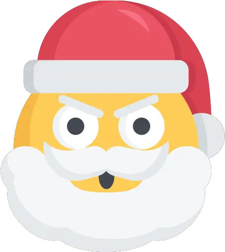 Angry Christmas Emoji Mad Santa Sad Face Christmas Emoji Png Mad Png