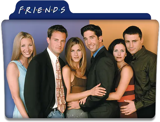 Tv Series Folder Icon V1 Friends Folder Icon Png Find My Friends Icon