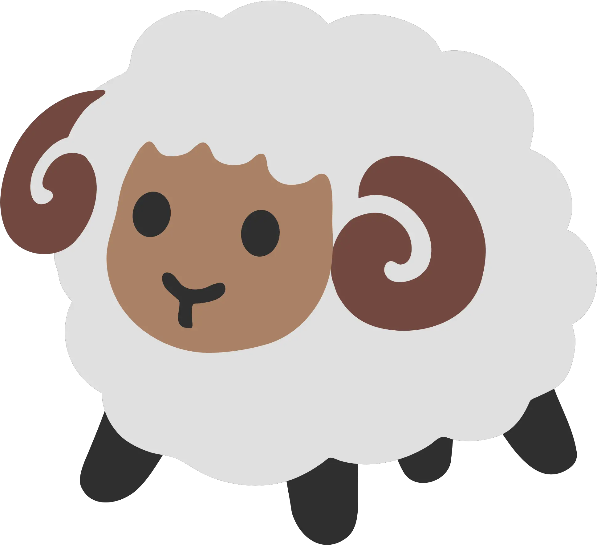 Fileemoji U1f40fsvg Wikimedia Commons Sheep Emoji Png Sheep Png