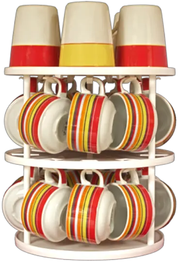 Double Coffee Or Tea Cup Stand Toy Png Double Cup Png