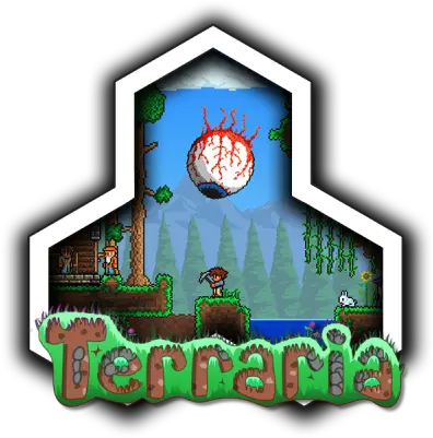 Terraria Art Png Terraria Logo Transparent