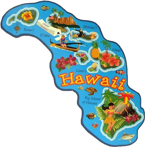 Hawaiian Islands Magnet Dot Png Hawaiian Islands Png