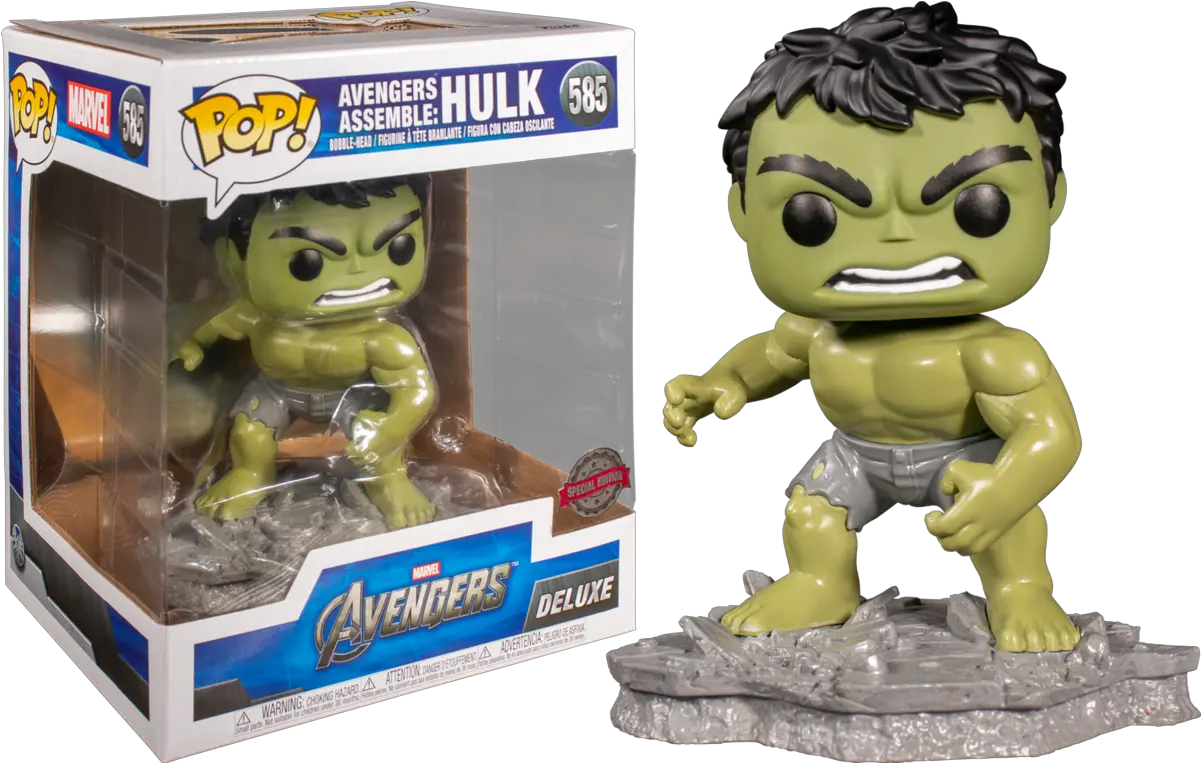 Endgame Funko Pop Hulk Avengers Assemble Png Hulk Transparent