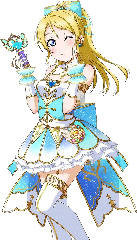 Card Love Live Hanayo In Magic Of Make Up Set Png Eli Ayase Transparent