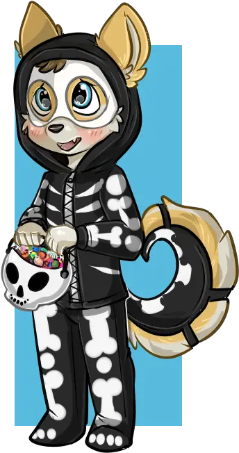 Spooky Scary Skeleton By Cyberpaws Fur Affinity Dot Net Fictional Character Png Spooky Skeleton Transparent