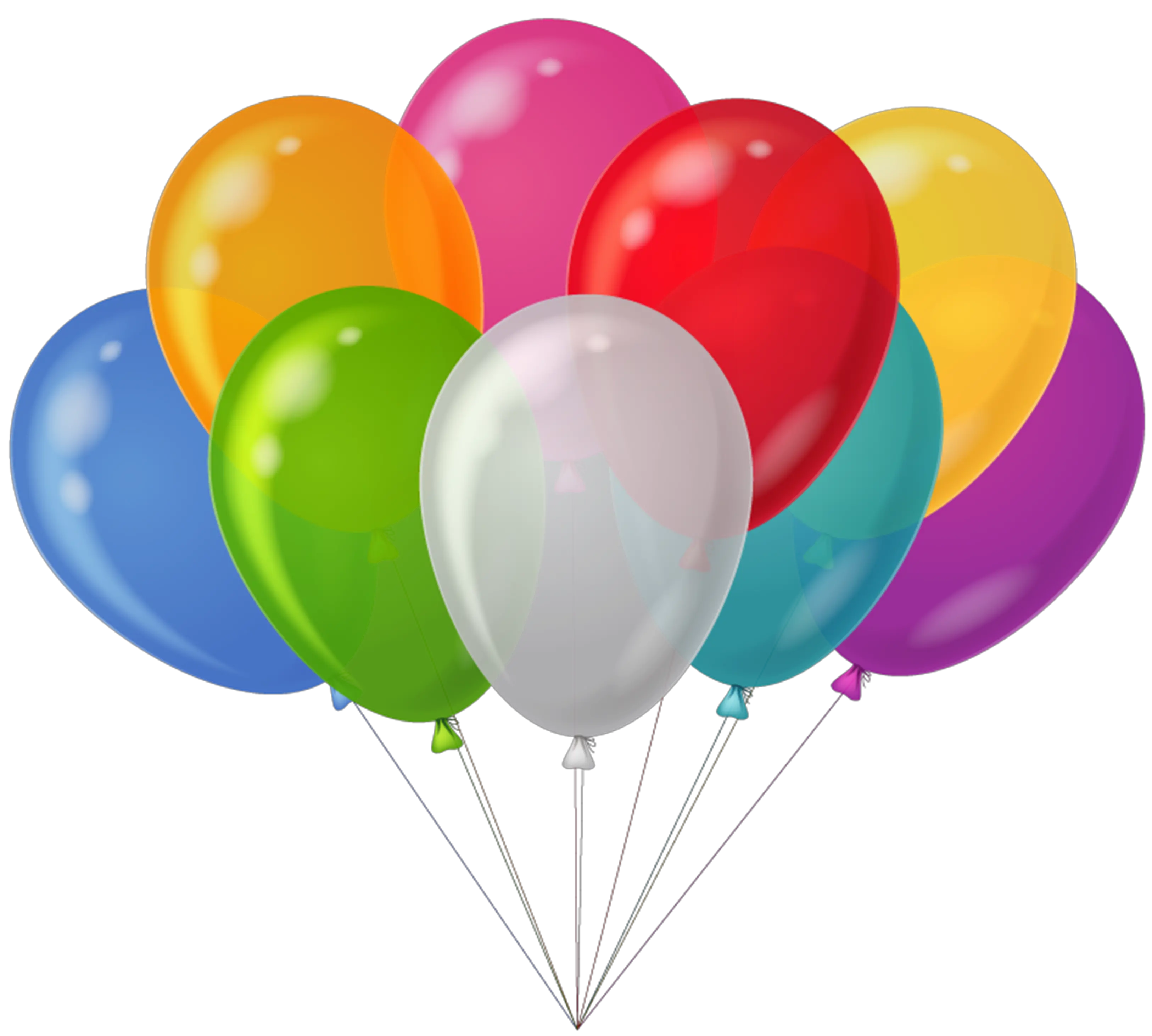 Rainbow Style Balloons Png Transparent Background Balloon Clipart Up Balloons Png