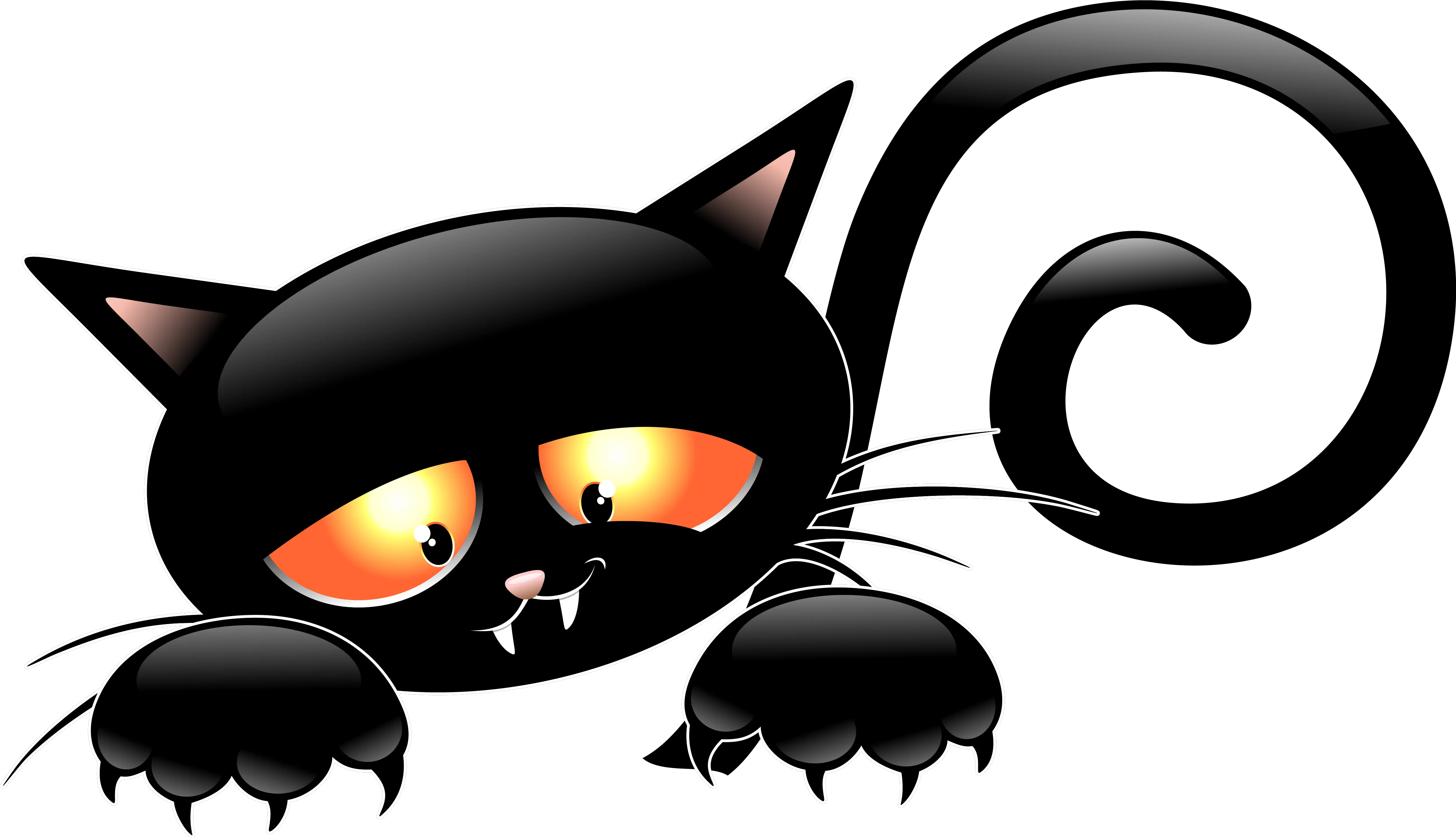 Halloween Black Cat Png Clip Art Vintage Halloween Halloween Cat Png png