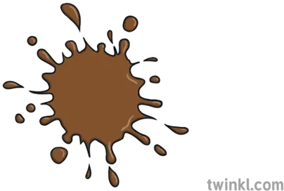 Brown Paint Splash Illustration Twinkl Paint Splash Png Paint Splash Png