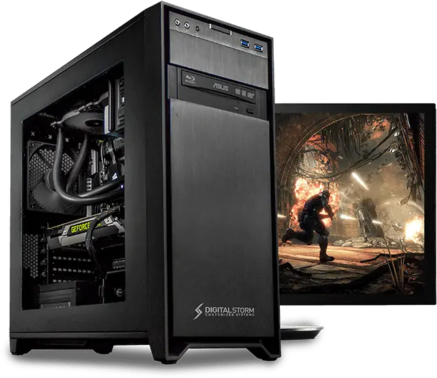 Digital Storm Unveil Their New Virtue Gaming Pc Eteknix Digital Storm Lynx Cd Png Gaming Pc Png