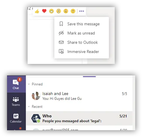 Top 40 Microsoft Teams Tips And Tricks Ms Hacks Dot Png Chat Bubble Exclamation Icon Droid Txt Message