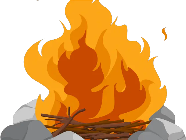 Download Hd Campfire Clipart Fire Ring Campfire Transparent Png Campfire Transparent