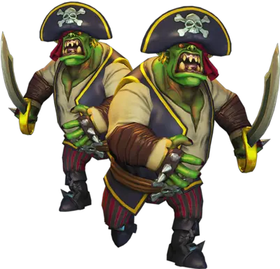 Pirate Heavy Orc Official Orcs Must Die Unchained Wiki Pirate Orc Png Orc Png