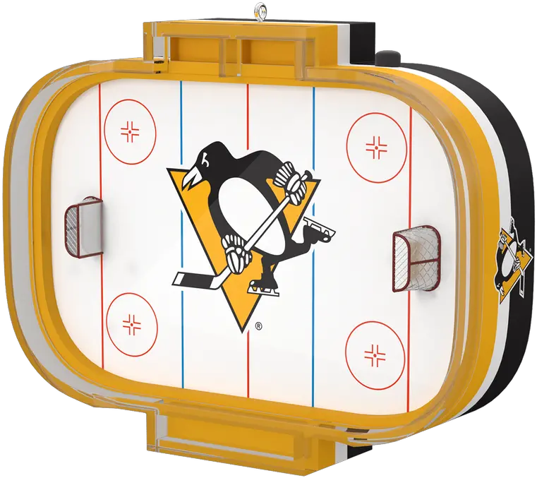 Nhl Pittsburgh Penguins Ornament With Pittsburgh Penguins Png Hockey Rink Png